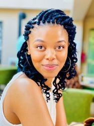 Theo photo shows Dr. Wendy Geza, University of KwaZulu-Natal, South Africa, one of the postdocs in the FETE project.